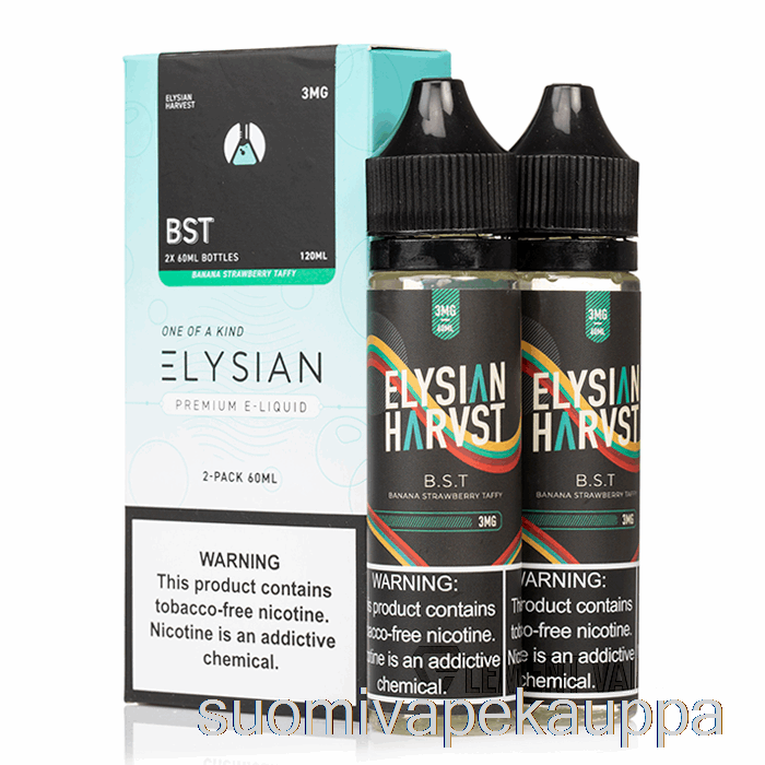 Vape Suomi Bst - Elysian Labs - 120ml 3mg